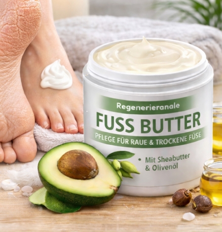 Regenerierende Fußbutter